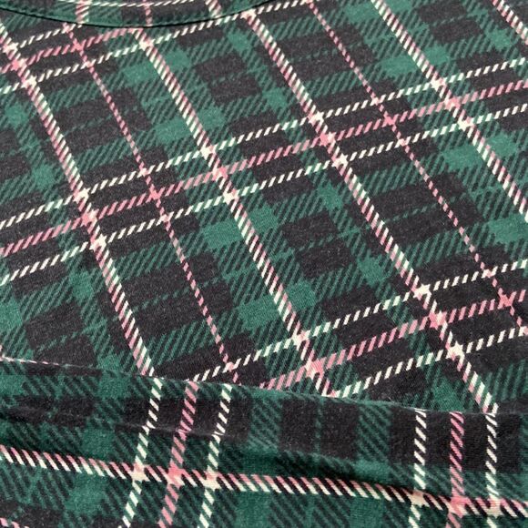 Ann Taylor Plaid Tartan Long Sleeve size Medium - Picture 3 of 6